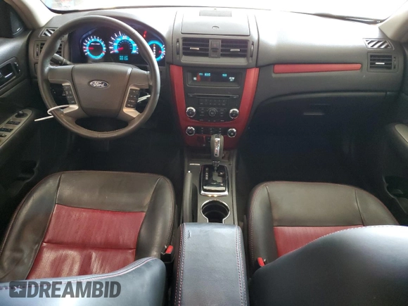 2011 Ford Fusion SPORT with VIN 3FAHP0DC1BR133040, listed as a Copart auction lot 50990545 with 187,599 mi miles and Salvage Title. Bid and sale history available at carsss.com. Image 8.