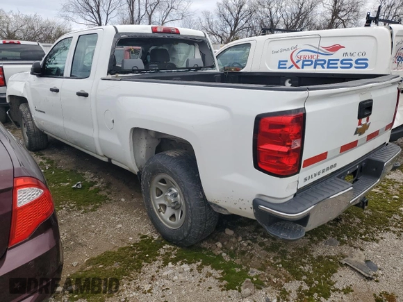 2017 Chevrolet Silverado 1500 Work Truck with VIN 1GCVKNEC9HZ133069, listed as a Copart auction lot 47782225 with 240,395 mi miles and Salvage Title. Bid and sale history available at carsss.com. Image 2.