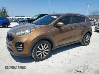 2017 Kia Sportage EX with VIN KNDPN3ACXH7169164, listed as a Copart auction lot 53031165 with 51,793 mi miles and Salvage Title. Bid and sale history available at carsss.com. Image 1.