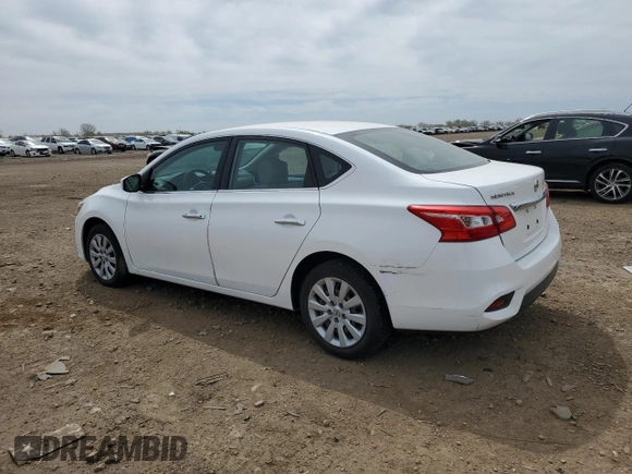 2017 Nissan Sentra S with VIN 3N1AB7AP7HY212742, listed as a Copart auction lot 54437495 with 63,438 mi miles and Salvage title. Bid and sale history available at DreamBid. Image 2.