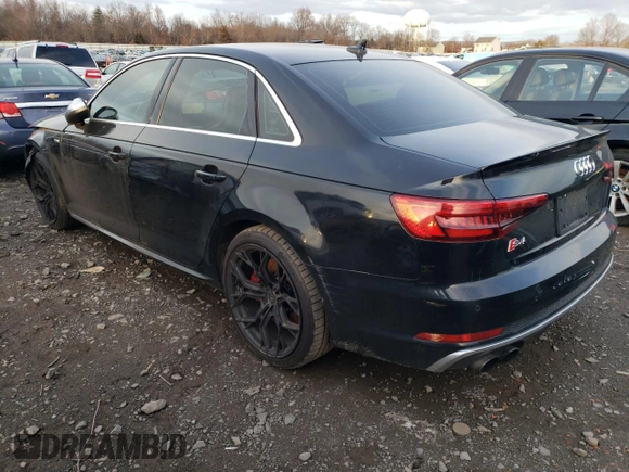 2018 Audi S4 Premium Plus with VIN WAUB4AF45JA003417, listed as a Copart auction lot 78106783 with 99,094 mi miles. Bid and sale history available at carsss.com. Image 2.
