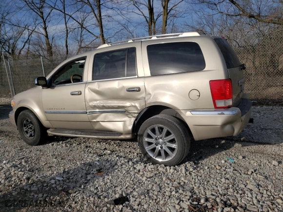 2008 Chrysler Aspen Limited with VIN 1A8HW58208F158389, listed as a Copart auction lot 48725035 with 186,550 mi miles and Salvage Title. Bid and sale history available at carsss.com. Image 2.
