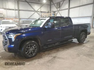 2023 Toyota Tundra Platinum with VIN 5TFNA5EC1PX013392, listed as a Copart auction lot 58477235 with 28,042 mi miles and Clean title. Bid and sale history available at DreamBid. Image 1.