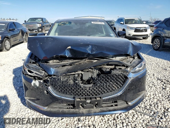 2021 Mazda 6 Carbon Edition with VIN JM1GL1WYXM1620010, listed as a Copart auction lot 89004155 with Not Provided miles and Salvage Title. Bid and sale history available at DreamBid. Image 5.