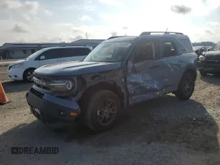 2024 Ford Bronco Sport Big Bend z VIN 3FMCR9B6XRRF49111, wystawiony jako Copart lot #63401525 z przebiegiem 10 652 mil mil oraz Szkoda całkowita • Salvage title. Historia ofert i sprzedaży dostępna na DreamBid. Obrazek 1.