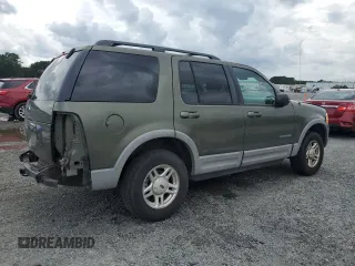 2002 Ford Explorer XLT with VIN 1FMZU73K92UD46007, listed as a Copart auction lot 59318385 with 158,313 mi miles and Salvage title. Bid and sale history available at DreamBid. Image 3.