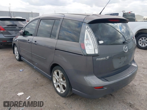 2009 Mazda 5 Sport with VIN JM1CR29L990341261, listed as a IAAI auction lot 41522567 with 123,465 mi miles and . Bid and sale history available at DreamBid. Image 3.