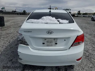 2016 Hyundai Accent SE with VIN KMHCT4AE1GU979578, listed as a Copart auction lot 51069975 with 128,221 mi miles and Salvage Title. Bid and sale history available at carsss.com. Image 6.