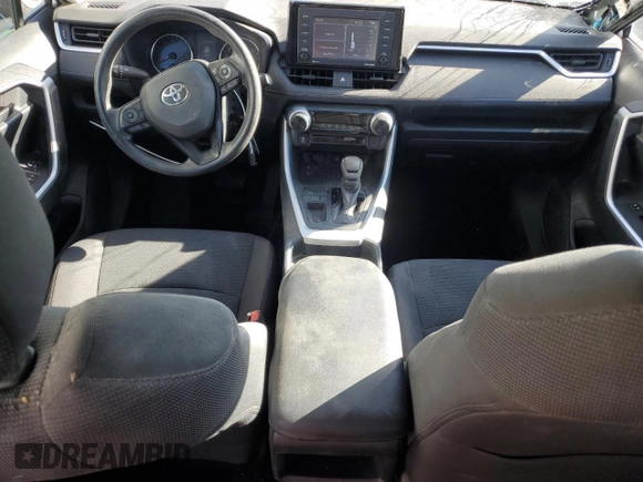 2020 Toyota RAV4 LE with VIN 2T3H1RFVXLC070288, listed as a Copart auction lot 50621965 with 28,123 mi miles and Salvage Title. Bid and sale history available at carsss.com. Image 8.