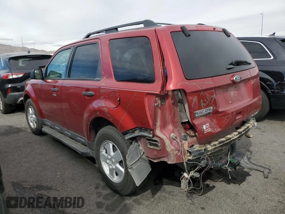 2012 Ford Escape XLT with VIN 1FMCU9D76CKC02424, listed as a Copart auction lot 48905325 with 111,347 mi miles and Salvage title. Bid and sale history available at DreamBid. Image 2.