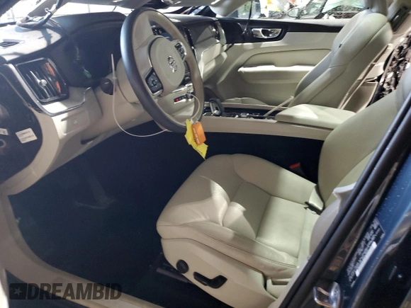 2023 Volvo XC60 Plus Bright Theme with VIN YV4L12RN2P1289100, listed as a Copart auction lot 86898924 with 25,282 mi miles and Salvage Title. Bid and sale history available at carsss.com. Image 7.