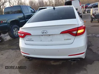 2015 Hyundai Sonata Limited with VIN 5NPE34AF6FH095392, listed as a IAAI auction lot 41813547 with 75,513 mi miles and . Bid and sale history available at carsss.com. Image 16.