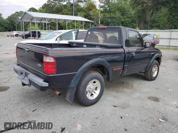 2003 Ford Ranger XL with VIN 1FTYR10U73PB86715, listed as a Copart auction lot 58957385 with 131,775 mi miles and Salvage title. Bid and sale history available at DreamBid. Image 3.