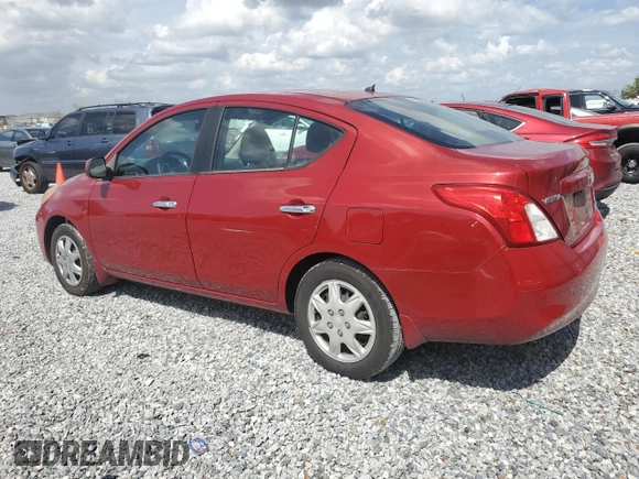 2012 Nissan Versa SV with VIN 3N1CN7AP9CL859049, listed as a Copart auction lot 52303955 with 125,487 mi miles and Salvage Title. Bid and sale history available at carsss.com. Image 2.