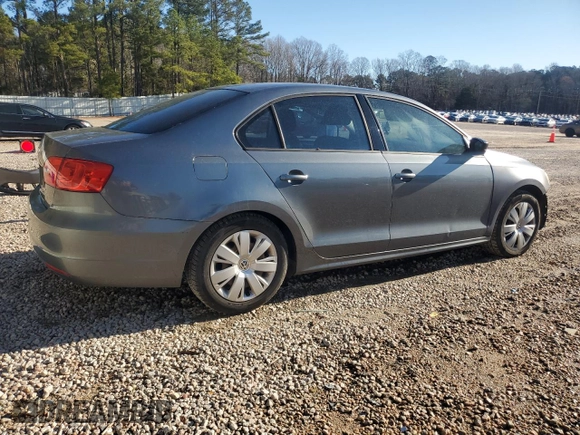 2013 Volkswagen Jetta S with VIN 3VW2K7AJ4DM222723, listed as a Copart auction lot 49206825 with 146,982 mi miles and Salvage title. Bid and sale history available at DreamBid. Image 3.