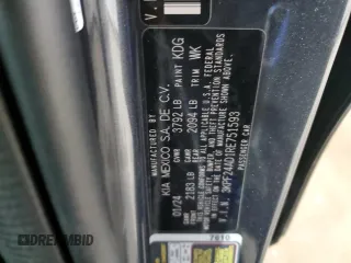 2024 Kia Forte LXS with VIN 3KPF24AD1RE751593, listed as a Copart auction lot 52945625 with 23,234 mi miles and Non Repairable. Bid and sale history available at carsss.com. Image 13.