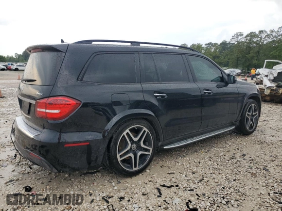 2018 Mercedes-Benz GLS 550 with VIN 4JGDF7DE7JB055495, listed as a Copart auction lot 54643304 with 72,898 mi miles and Clean Title. Bid and sale history available at DreamBid. Image 3.