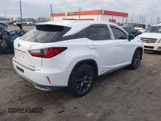 2017 Lexus RX with VIN 2T2BGMCA1HC015345, listed as a IAAI auction lot 41128730 with 93,337 mi miles. Bid and sale history available at carsss.com. Image 4.