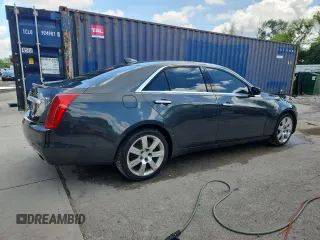 2016 Cadillac CTS Luxury Collection AWD with VIN 1G6AX5SS2G0197973, listed as a Copart auction lot 61595195 with 76,723 mi miles and Clean title. Bid and sale history available at DreamBid. Image 3.
