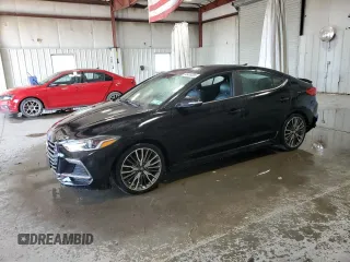 2018 Hyundai Elantra Sport с VIN KMHD04LB1JU449635, выставлен на аукционе Copart как лот 56405385 с пробегом Не указан миль и Списание • Salvage title. История ставок и продаж доступна на DreamBid. Изображение 1.
