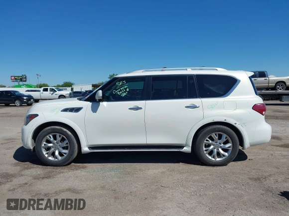 2013 Infiniti QX56 с VIN JN8AZ2NF5D9531476, выставлен на аукционе IAAI как лот 42215462 с пробегом 180 062 миль миль и . История ставок и продаж доступна на DreamBid. Изображение 14.