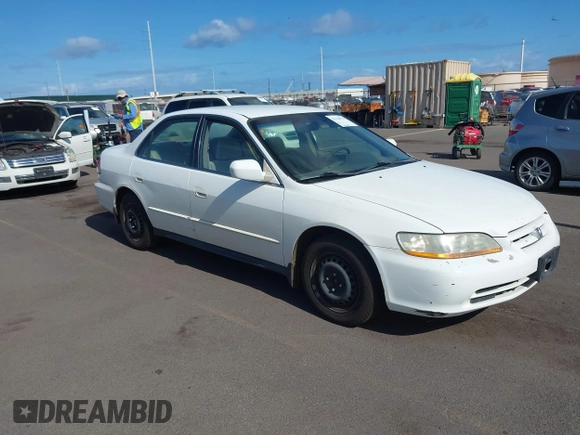 2002 Honda Accord LX with VIN JHMCG56462C018051, listed as a IAAI auction lot 42228727 with 149,269 mi miles and . Bid and sale history available at DreamBid. Image 1.