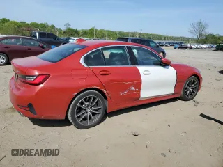 2020 BMW 3 Series 330i with VIN 3MW5R1J03L8B22097, listed as a Copart auction lot 54846115 with 109,637 mi miles and Salvage title. Bid and sale history available at DreamBid. Image 3.