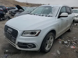 2014 Audi Q5 Prestige with VIN WA1WGAFP8EA045182, listed as a Copart auction lot 43572395 with 119,833 mi miles and Salvage title. Bid and sale history available at DreamBid. Image 1.