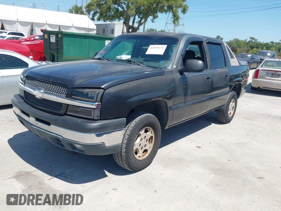 2003 Chevrolet Avalanche with VIN 3GNEC13T03G328843, listed as a IAAI auction lot 42059671 with 210,159 mi miles. Bid and sale history available at carsss.com. Image 2.