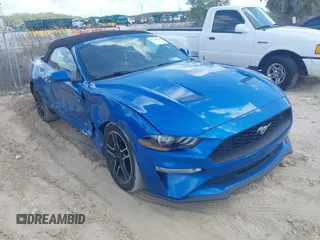 2020 Ford Mustang EcoBoost with VIN 1FATP8UH9L5134364, listed as a IAAI auction lot 41948736 with 104,298 mi miles. Bid and sale history available at carsss.com. Image 1.