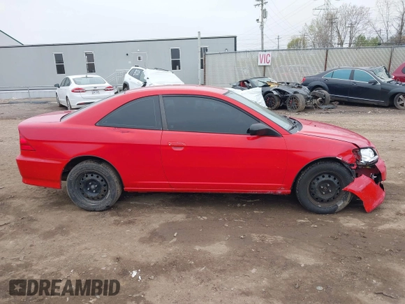 2005 Honda Civic Cpe LX with VIN 1HGEM22595L022293, listed as a IAAI auction lot 42008332 with 1 mi miles. Bid and sale history available at carsss.com. Image 13.
