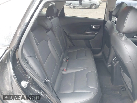 2017 Kia Niro Touring with VIN KNDCE3LC0H5040261, listed as a IAAI auction lot 41751900 with 100,194 mi miles. Bid and sale history available at carsss.com. Image 8.