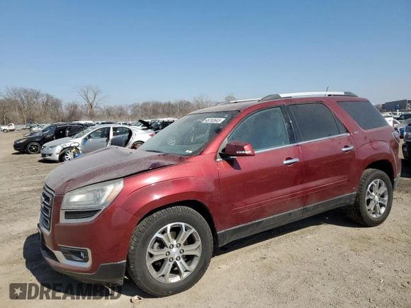 2015 GMC Acadia SLT with VIN 1GKKVRKD5FJ156072, listed as a Copart auction lot 48763645 with 154,146 mi miles and Salvage Title. Bid and sale history available at DreamBid. Image 1.