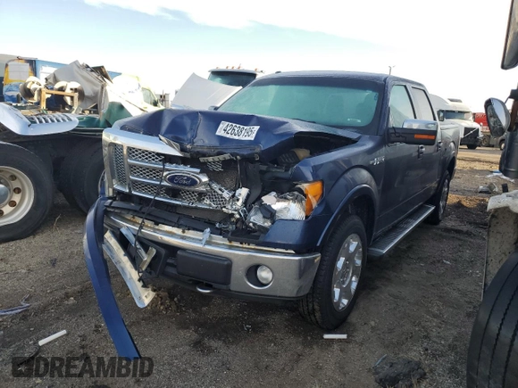 2011 Ford F-150 XL with VIN 1FTFW1EF4BFA08758, listed as a Copart auction lot 42638195 with 255,411 mi miles and Clean Title. Bid and sale history available at carsss.com. Image 1.