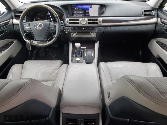 2017 Lexus LS 460 z VIN JTHCL5EF8H5029094, wystawiony jako Copart lot #81793294 z przebiegiem 37 205 mil mil oraz Szkoda całkowita • Salvage title. Historia ofert i sprzedaży dostępna na DreamBid. Obrazek 8.