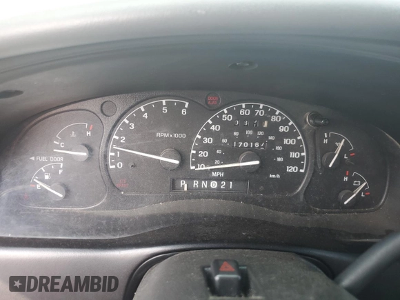 2001 Ford Ranger XL Fleet with VIN 1FTZR15E21PA82894, listed as a Copart auction lot 78055034 with 170,167 mi miles and Salvage Title. Bid and sale history available at carsss.com. Image 9.