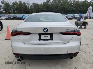 2021 BMW 4 Series 430i with VIN WBA53AP01MCF36632, listed as a Copart auction lot 88293765 with 41,429 mi miles and Salvage Title. Bid and sale history available at DreamBid. Image 6.