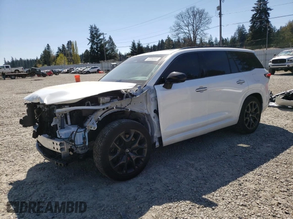 2024 Lexus TX 500h F Sport Premium with VIN 5TDABAB64RS003483, listed as a Copart auction lot 53358555 with 7,209 mi miles and Salvage title. Bid and sale history available at DreamBid. Image 1.
