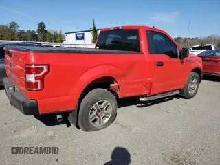2020 Ford F-150 XL with VIN 1FTMF1CB1LKD29804, listed as a Copart auction lot 45671135 with 28,164 mi miles and Salvage Title. Bid and sale history available at carsss.com. Image 3.