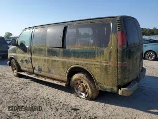 2002 Chevrolet Express with VIN 1GAGG25R521195340, listed as a Copart auction lot 60988644 with Not Provided miles and Non Repairable. Bid and sale history available at carsss.com. Image 2.