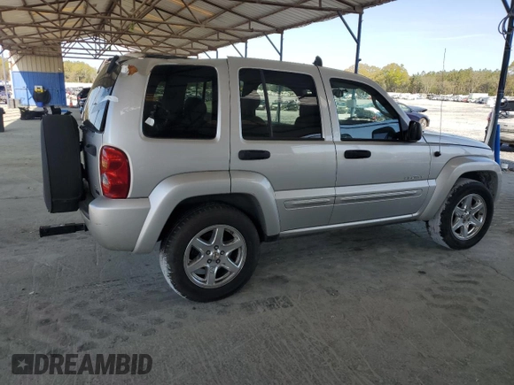 2004 Jeep Liberty Limited with VIN 1J4GK58K24W174385, listed as a Copart auction lot 50972925 with 72,111 mi miles and Salvage title. Bid and sale history available at DreamBid. Image 3.
