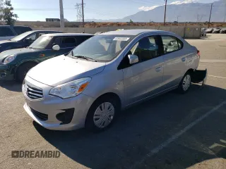 2019 Mitsubishi Mirage G4 ES with VIN ML32F3FJ3KHF03072, listed as a Copart auction lot 63663303 with 15,522 mi miles. Bid and sale history available at carsss.com. Image 1.