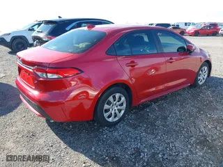 2020 Toyota Corolla LE with VIN JTDEPRAE7LJ026061, listed as a IAAI auction lot 41853920 with 74,248 mi miles. Bid and sale history available at carsss.com. Image 4.