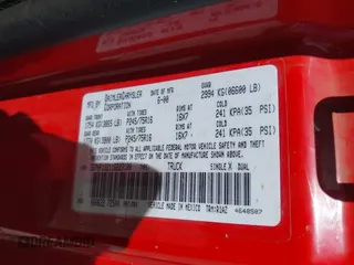 2001 Dodge 1500 z VIN 3B7HF13Z11G223100, wystawiony jako IAAI lot #42350126 z przebiegiem 225 560 mil mil oraz . Historia ofert i sprzedaży dostępna na DreamBid. Obrazek 9.