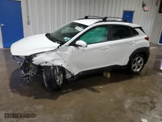 2023 Hyundai Kona SEL with VIN KM8K6CAB3PU055128, listed as a Copart auction lot 53989955 with 0 mi miles and Non Repairable. Bid and sale history available at carsss.com. Image 1.