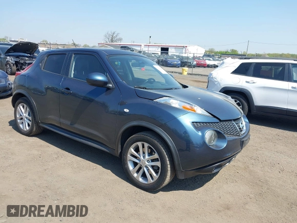 2011 Nissan Juke SL with VIN JN8AF5MV5BT028629, listed as a IAAI auction lot 42116881 with 57,231 mi miles. Bid and sale history available at carsss.com. Image 1.