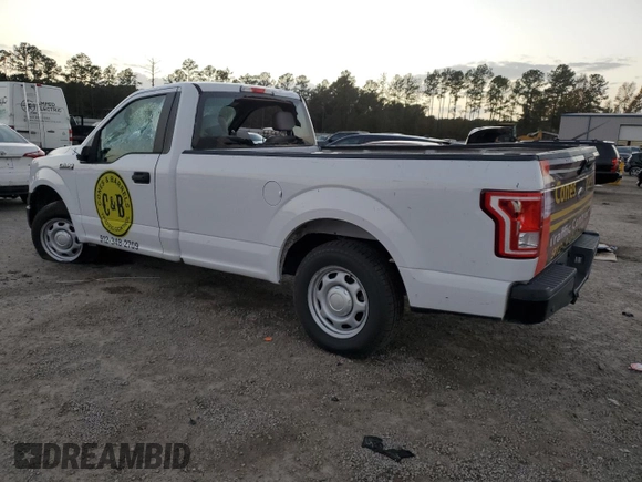 2017 Ford F-150 XL with VIN 1FTMF1C84HKD01197, listed as a Copart auction lot 79015754 with 148,372 mi miles and Salvage Title. Bid and sale history available at carsss.com. Image 2.