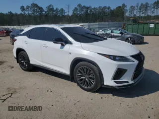 2021 Lexus RX 350 F Sport with VIN 2T2YZMDA2MC289697, listed as a Copart auction lot 47851685 with 80,791 mi miles and Salvage title. Bid and sale history available at DreamBid. Image 4.