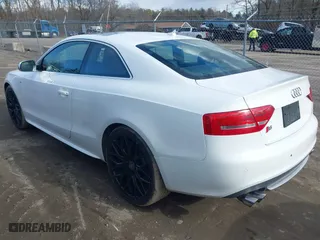 2012 Audi S5 Prestige with VIN WAUVVAFR0CA005939, listed as a IAAI auction lot 41689361 with 161,991 mi miles. Bid and sale history available at carsss.com. Image 3.