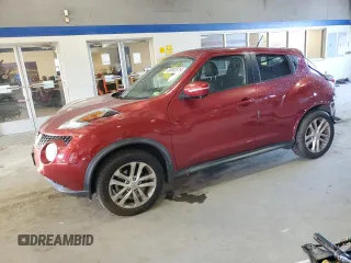 2015 Nissan Juke SL z VIN JN8AF5MR7FT500886, wystawiony jako Copart lot #80043524 z przebiegiem 82 046 mil mil oraz Szkody całkowita. Historia ofert i sprzedaży dostępna na DreamBid. Obrazek 1.